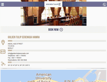 Tablet Screenshot of goldentulipserenada.com